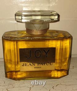 LARGE JOY Jean Patou Factice Dummy Store Display Glass Bottle Made In France