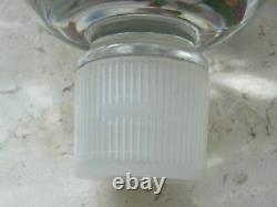 LAURA ASHLEY Vintage No1 Enamel Floral Giant Factice Store Display Glass Bottle