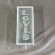 Levi's Jeans White Retail Store Display Metal And Glass Advertising Sign 4 Sides
