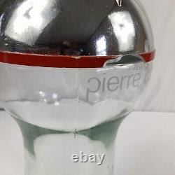 LG VTG Pierre Cardin Man's Cologne Store Display Glass Bottle EMPTY 13 3/4 Read