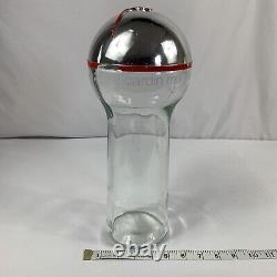 LG VTG Pierre Cardin Man's Cologne Store Display Glass Bottle EMPTY 13 3/4 Read