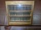 La Cross Wood Glass Display Case Box Storage Files Scissors Nippers Vintage
