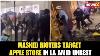 La Riots Masked Looters Smash Apple Store Windows And Steal Merchandise Expert Analysis