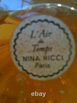 Lalique Nina Ricci Lair du Temp Perfume in Large 12 Store Display exquisite