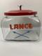 Lance Counter Jar With Lid Country Store Display Cookie Jar Candy Jar Kitchen