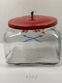 Lance Counter Jar with Lid Country Store Display Cookie Jar Candy Jar Kitchen