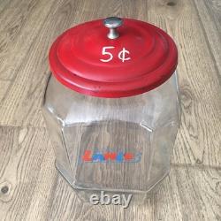 Lance Countertop Glass 8 Sided Display Jar