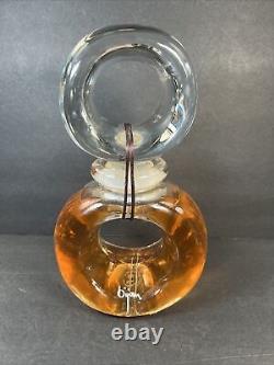 Large 10 Bijan Perfume Factice Store Display Glass Bottle Excellent