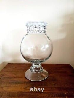 Large Antique 1800s Tiffin Dakota Apothecary Glass Candy Jar Store Display 15
