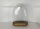 Large Antique Victorian Oval Hand Blown Glass Globe Dome Doll Clock 18.11 14.1
