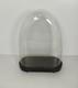Large Antique Victorian Oval Hand Blown Glass Globe Dome Doll Clock 22.36 17.12