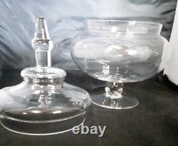 Large Apothecary Clear Glass Jar Store Display 10 x 14 Perfect For A Terrarium