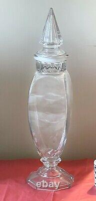 Large Apothecary Jar Vintage Candy Store Display 26 Glass Bottle
