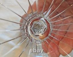 Large Vintage 16 HEISEY Recessed Panel Glass General Store Counter Candy Jar