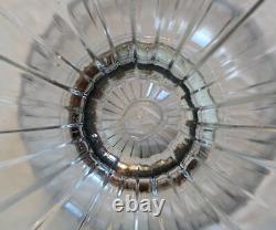 Large Vintage 16 HEISEY Recessed Panel Glass General Store Counter Candy Jar