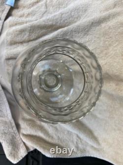 Large Vintage Glass Drug Store Pharmacy Display Apothecary Candy Jar