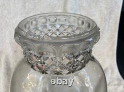 Large Vintage Glass Drug Store Pharmacy Display Apothecary Candy Jar