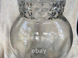 Large Vintage Glass Drug Store Pharmacy Display Apothecary Candy Jar