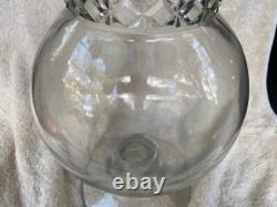 Large Vintage Glass Drug Store Pharmacy Display Apothecary Candy Jar