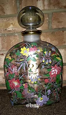 Laura Ashley No 1 Large Glass Factice Store Display Bottle Vintage 1980's