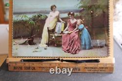 Lincoln Kansas KS Kan Kans 1900 Troup & Robinson Hardware and Implements Glass