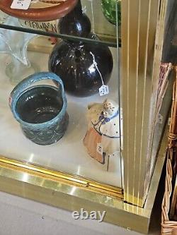 Lladro glass locking advertising store Display case cabinet shelf