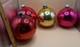 Lot Of 4 Store Display Shiny Brite Jumbo Mercury Glass Ornaments 6