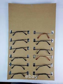 Lot of 9 1980's Sunglasses & Reader Eyeglasses Store Display Cards 108x Glasses