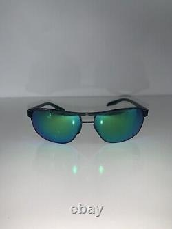 MAUI JIM B835-17A Green THE BIRD CHROME WithBLK & Green POLARIZED Store Display