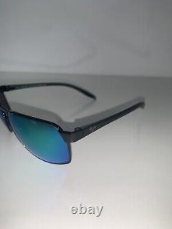 MAUI JIM B835-17A Green THE BIRD CHROME WithBLK & Green POLARIZED Store Display