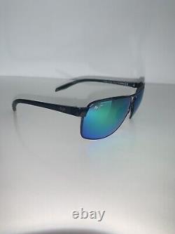 MAUI JIM B835-17A Green THE BIRD CHROME WithBLK & Green POLARIZED Store Display