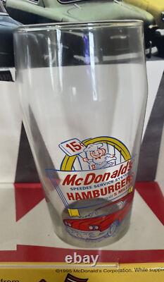 McDonalds Milkshake Glasses Reproduction Original Store Display 1957 Vintage