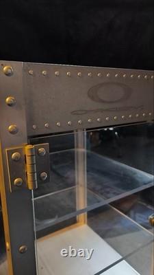 Metal Glass Display Case Large aluminum frame sunglasses collection e723