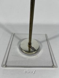 Mid-Century Modern Lucite and Brass Tie And Jewelry Stand Vintage Store Display