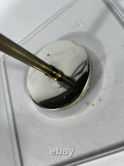 Mid-Century Modern Lucite and Brass Tie And Jewelry Stand Vintage Store Display