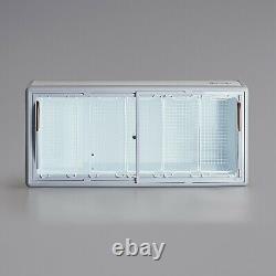 NEW 60 Ice Cream Glass Store Freezer 13 cu. Ft. Showcase Display Commercial ETL