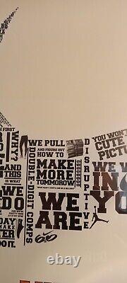 NIKE Framed Wall Art/Picture. 40 x 20 Rare, Internal Corp Distro. Only