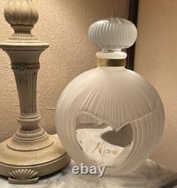 NINA RICCI LALIQUE FACTICE PERFUME BOTTLE Glass STORE DISPLAY Dummy GIANT VTG