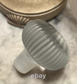 NINA RICCI LALIQUE FACTICE PERFUME BOTTLE Glass STORE DISPLAY Dummy GIANT VTG