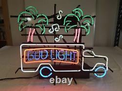 New BVD Light Lorry Neon Sign Light Display Store Bar Room Lamp 24x20