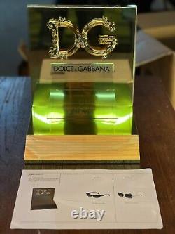 New Dolce & Gabbana Sunglasses/eyeglasses Gold Display, Stand. Authentic Italy