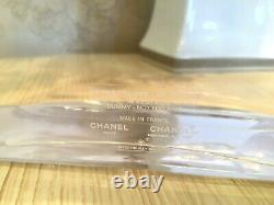 New Rare Glass Giant Factice Chanel N°5 L'eau Store Display (2 Liters)