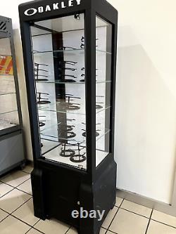 OAKLEY 3.0 Mega Eyewear Single Tower Case Sunglasses Display with side Mirror