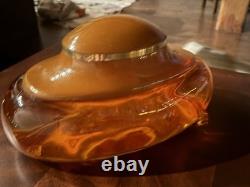 Obsession Calvin Klein Large Glass Perfume Bottle Store Display 11 Wide Vintage