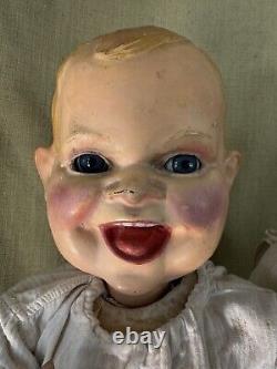 Original 1950's Automaton Creepy Babies Mechanical Store Window Display