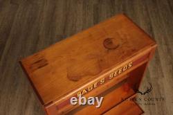 Page's Seeds Country Store Display Cabinet
