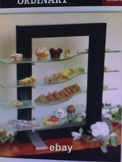 Pastries, dessert, Sushi Wood and Glass Display