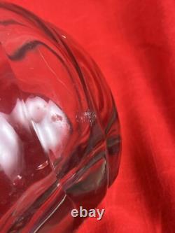 Perfume Bottle BIG Store Display 8 1/2 Tall Borghese Glass Stopper Vintage