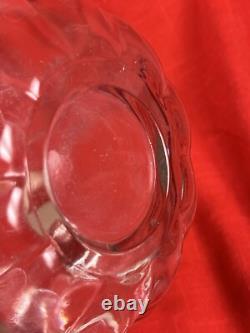 Perfume Bottle BIG Store Display 8 1/2 Tall Borghese Glass Stopper Vintage