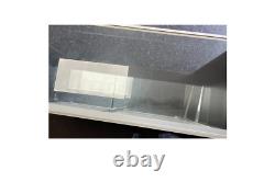 Pre-Owned Used Store Glass Showcases 48 x 18 x 38 Black